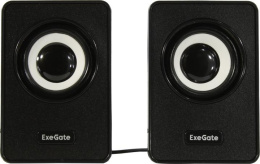 Акустическая система 2.0 ExeGate Disco 120 питание USB, 2х3Вт 6Вт RMS , 100-20000Гц, черный, Color Box EX287054RUS