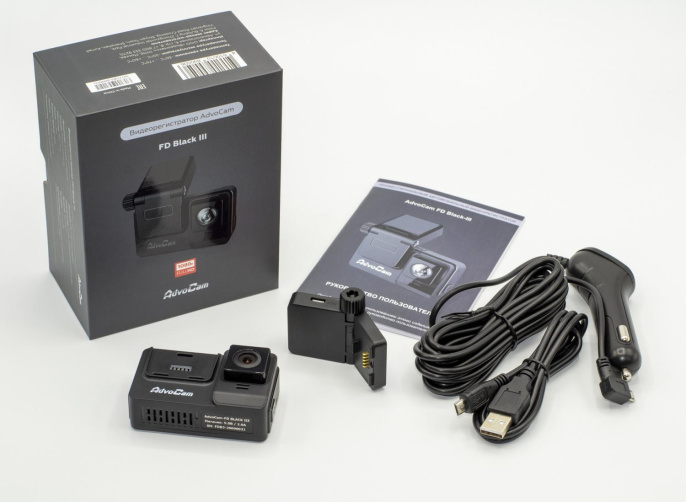 Видеорегистратор ADVOCAM FD Black III, черный