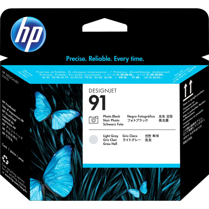 Печатающая головка/ HP 91 Photo Black and Light Grey Printhead (C9463A)