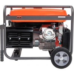 Бензиновый трехфазный генератор Gigant (7 кВт; эл.стартер; ATS; колёса и ручки) GGL-7000ЕS-3