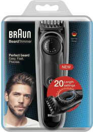 Триммер Braun BT3000 черный насадок в компл:1шт