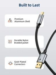 Кабель CABLETIME CC18L (CT-HMCM4K-AG2) 2 м, USB TYPE C - HDMI 4K/60 Гц