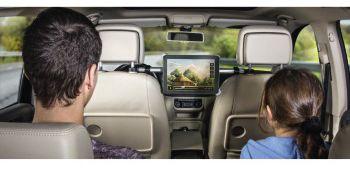 Автомобильный держатель HAMA для планшетных компьютеров, серебристый [00182544]