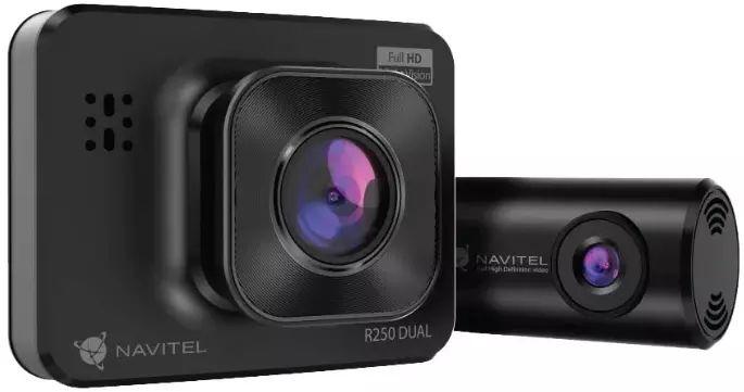 Видеорегистратор NAVITEL R250 DUAL DVR, черный