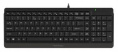 Клавиатура проводная A4TECH Fstyler FK15 черный (USB, 103 клавиши) (FK15 BLACK)