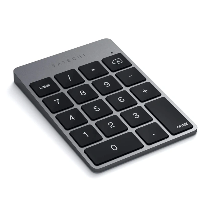 Беспроводной цифровой блок клавиатуры Satechi USB-C Aluminum Slim Keypad Numpad. Цвет: серый космос