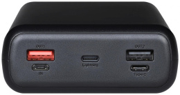 Внешний аккумулятор Power Bank TFN Solid PB-283, 30000мAч, черный [tfn-pb-283-bk]