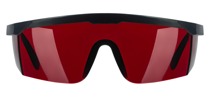 Очки лазерные Ermenrich Verk RG30, красные