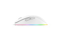 Мышь игровая проводная Dareu EM908 White белый , DPI 600-10000, подсветка RGB, USB кабель 1,8м, размер 122.36x66.79x39.83мм