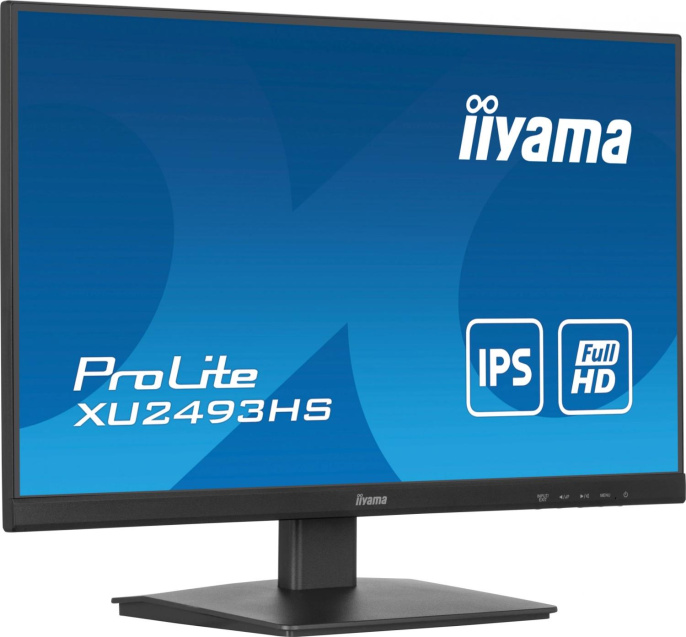 23.8" Монитор Iiyama ProLite XU2493HS-B6,  1920x1080,  IPS,  100Гц,  1хHDMI,  1хDP,  черный