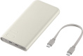 Мобильный аккумулятор Samsung EB-P3401 10000mAh PD3.0 25W 4.8A 2xUSB-C бежевый EB-P3401XURGRU