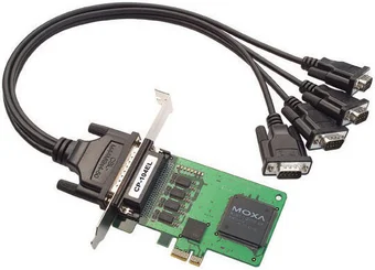 Плата расширения MOXA NPort 5230A-T, 2 порта RS-422/485, 1 порт 10/100BaseTX, от -40 до 75°C