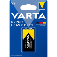 Батарейка Крона Varta SUPERLIFE Крона 6F22 BL1 Heavy Duty 9V 2022 1/10/50 1 шт. 2022101411
