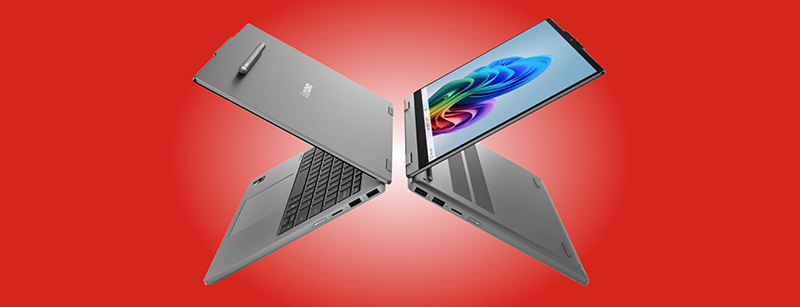 Lenovo презентовала ноутбук-трансформер IdeaPad с чипом Snapdragon X2 Plus