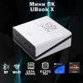 ПК Мини Chuwi UBox Ryzen 5 6600H 3.3 16Gb SSD512Gb 660M Windows 11 Pro 2x2.5GbitEth WiFi BT 90W белый/черный
