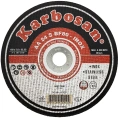 Диск отрезной по нержавеющей стали 180х3х22 мм INOX Karbosan KAR-910210
