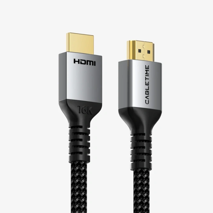 Кабель CABLETIME CH29L (CT-HD4KF-AG2) 2 м, плоский HDMI-4K60Hz
