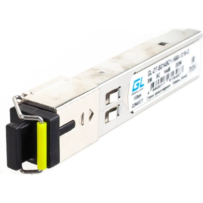 Модуль SFP GIGALINK WDM, 1Гбит/c, одно волокно SM, SC, Tx:1550/Rx:1310 нм GL-OT-SG14SC1-1550-1310-D