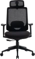 Кресло компьютерное EVOLUTION HybridFlex Black