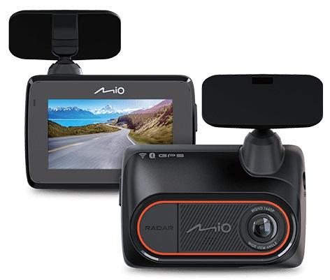 Видеорегистратор с радар-детектором Mio MiVue i157 GPS черный