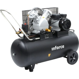 Ременной компрессор (100 л; 10 бар; 510 л/мин) Inforce BCX-100L 04-06-31