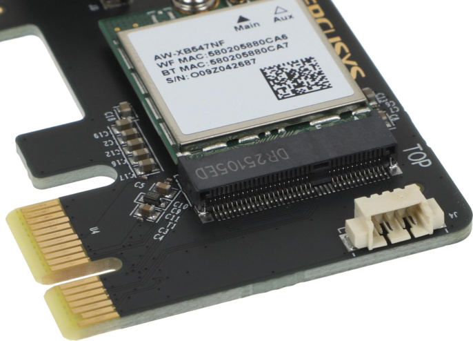 Wi-Fi + Bluetooth адаптер MERCUSYS MA70XE PCI Express