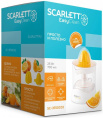Соковыжималка SCARLETT SC-JE50C02, цитрусовая, белый и желтый