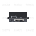 Пассивный PoE-инжектор OSNOVO Midspan-1/P1 Пассивный PoE-инжектор/PoE-сплиттер. Предназначен для питания оконечных сетевых устройств. Напряжение PoE - до 57V конт. 4,5 + , 7,8 - . Fast Ethernet. Максимальный ток - 1A. По
