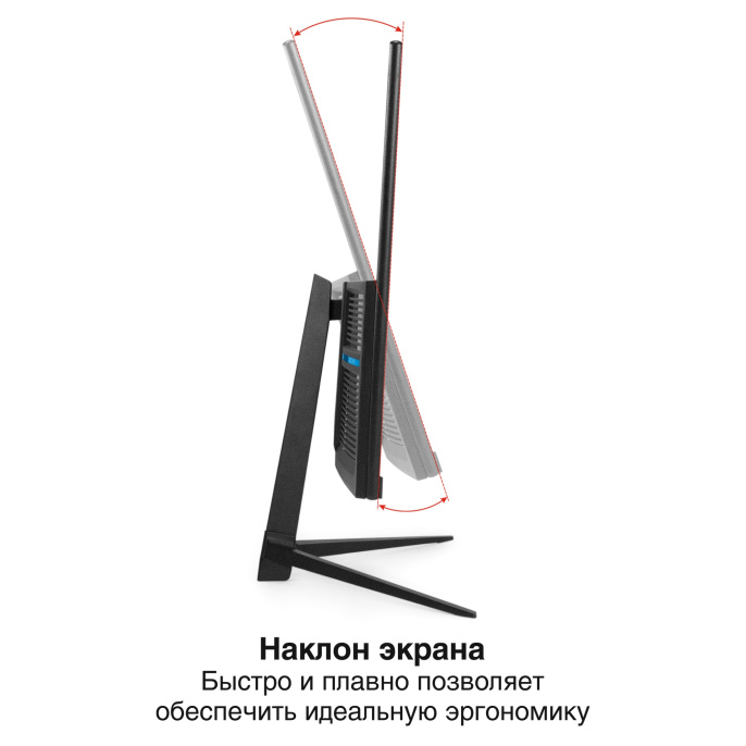 Монитор с аудио 21.5" 100 Гц ExeGate SmartView EP2207TA IPS LED Grade A+, FHD, 1920x1080@100Hz, 16:9, 250cd/m2, 1000:1, 178°/178°, 3-5ms, Speakers, D-Sub, HDMI 2.0, DisplayPort, audio-out, EX300418RUS