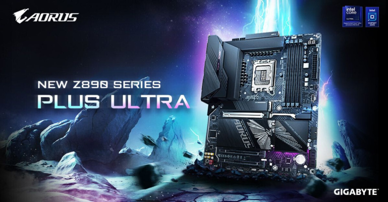 GIGABYTE выпустила новые «материнки» Z890 для флагманских чипов Intel