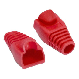 Колпачок ExeGate BC45-100-RD изолирующий для коннектора RJ-45, красный (100шт) EX292851RUS