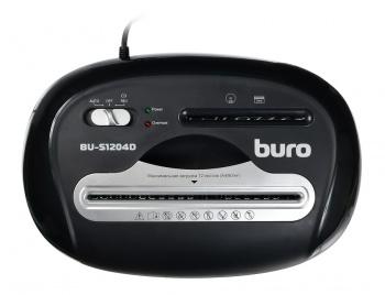Уничтожитель бумаг Buro Office BU-S1204D,  P-4,  5х38 мм, 12 лист. одновременно, 21л