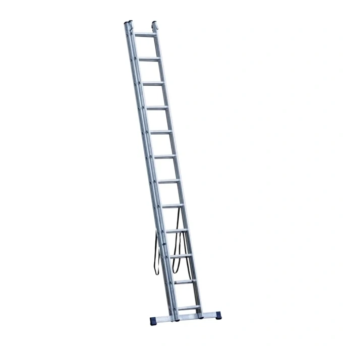 Лестница двухсекционная универсальная STAIRS 12 ступеней AL212