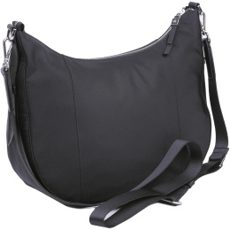 Сумка седло женская Piquadro Lyra BD6658W92T/N 10.9" черная ткань/натур.кожа