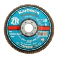 Круг лепестковый торцевой, прямой, цирконат 100% 125х22.2 мм, P-40 ABRAFORM AF-FLAP-FT-125-P40-ZR100