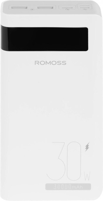 Мобильный аккумулятор Romoss Sense8PS Pro 30000mAh QC3.0/PD3.0 5A белый 1745988