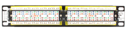 D-Link Коммутационная панель Patch Panel 10" UTP 12 port кат 6 TRENDnet TC-P12C6