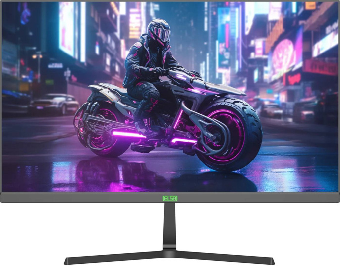 Монитор ELSA 23.8" EA241GS Pro (16:9, IPS, FHD, 240Hz, FreeSync, HDMI, DP, speakers, цвет черный, БП внешний, гарантия 2 года)