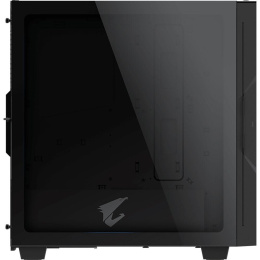 Корпус Gigabyte AORUS C300 Glass MidTower, ATX, USB-C x1, USB3.0 x2, Audio I/O, GPU:400mm, Black, TG 551223 GB-AC300G