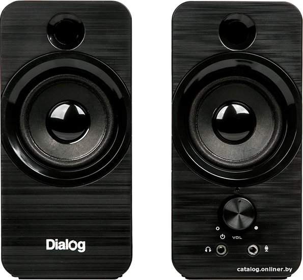 Акустические колонки Dialog AST-17UP, черные