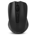 Беспроводная мышь SVEN RX-400W чёрная 3+1кл. 600/1000/1400DPI, блист (SV-014674)