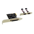 Контроллер ExeGate EXE-303 PCI-E x1 v1.1, 2*COM port + 1*LPT, WinChipHead Chipset WCH382L EX281226RUS