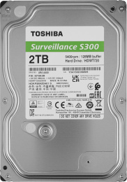 Жесткий диск Toshiba S300 HDWT720UZSVA,  2ТБ,  HDD,  SATA III,  3.5"