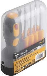 Набор отверток DEKO SS01, 8 предметов [065-0570]