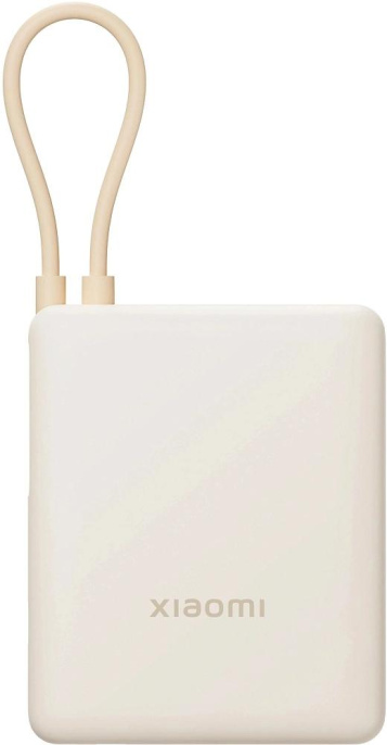 Внешний аккумулятор (Power Bank) Xiaomi BHR9333GL,  10000мAч,  бежевый