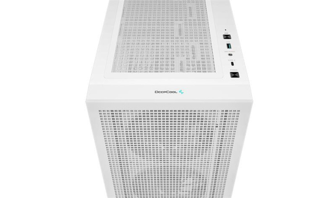 Корпус Deepcool CH560 WH без БП, боковое окно закаленное стекло , 3x140мм ARGB вентилятор спереди и 1x120мм ARGB вентилятор сзади, белый, ATX R-CH560-WHAPE4-G-1