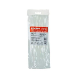 Rexant 07-0200-4 Хомут nylon 2.5 х 200 мм 100 шт белый