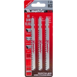 Набор пилок MATRIX 78142,  по дереву, 90мм,  4 - 4 мм,  3шт