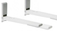Кронштейн Holder MWS-2003, для СВЧ, настенный, макс. 40кг, белый