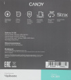 Чайник электрический Candy CK-301 1.8л. 2200Вт белый корпус: стекло/пластик